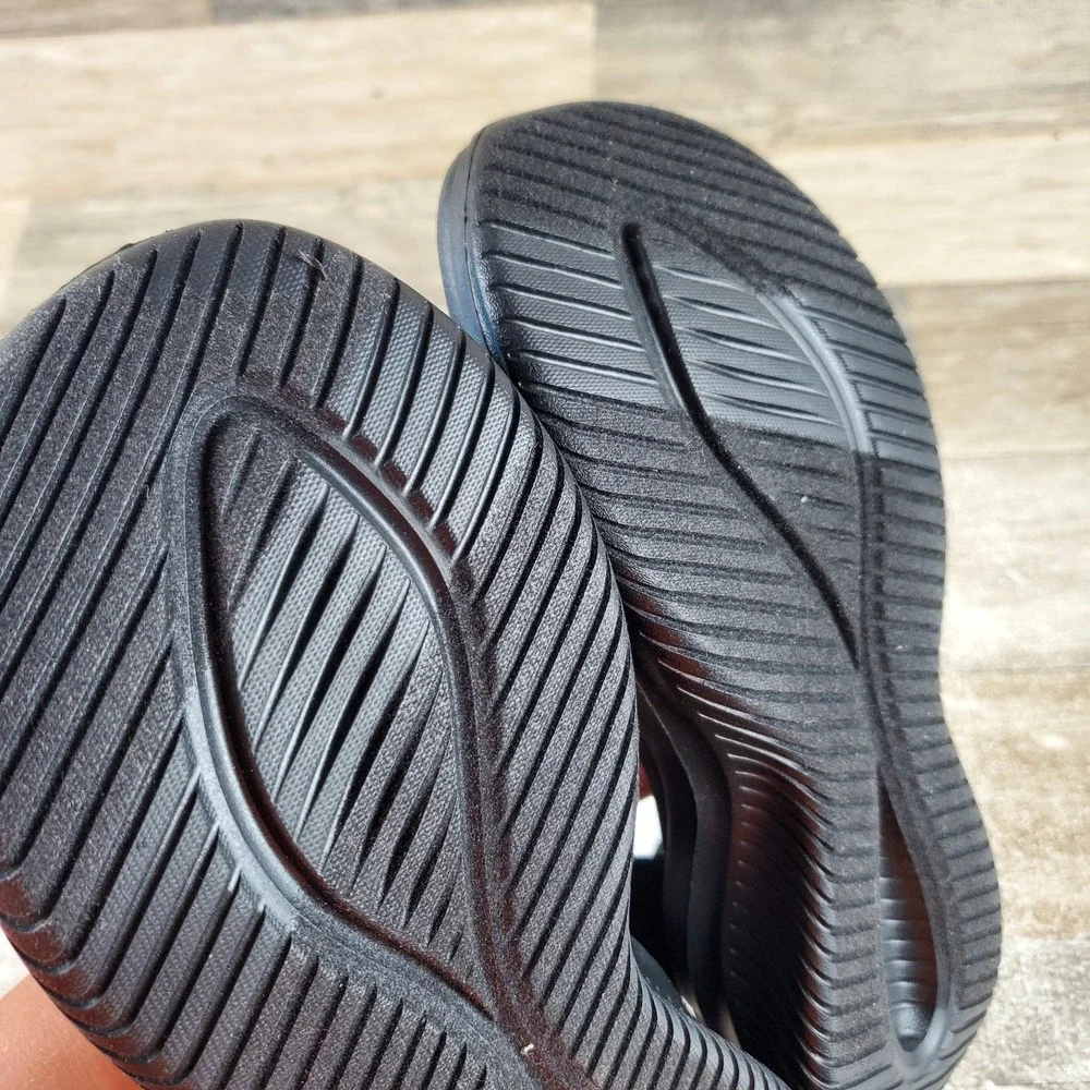 Skechers Slip-Ins Ultra Flex 3.0 Never Better Womens Sandal Sz 6 Black Slingback